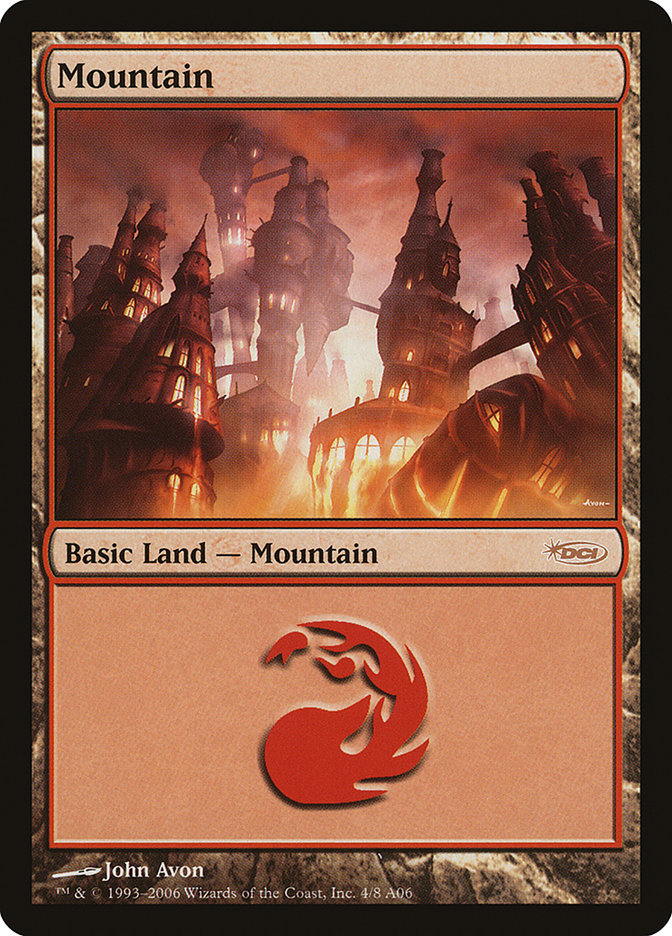 Mountain PAL06-4 Arena League 2006 Magic card