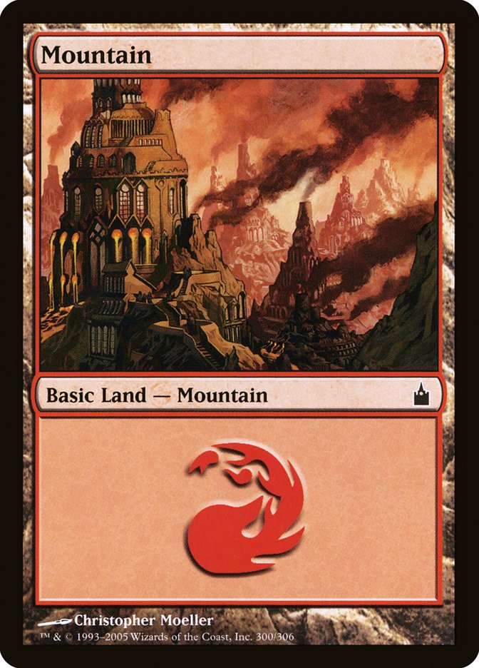 Mountain RAV-300 Ravnica: City of Guilds Magic card