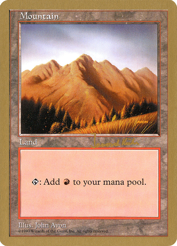 Mountain WC97-JK444 World Championship Decks 1997 Magic card