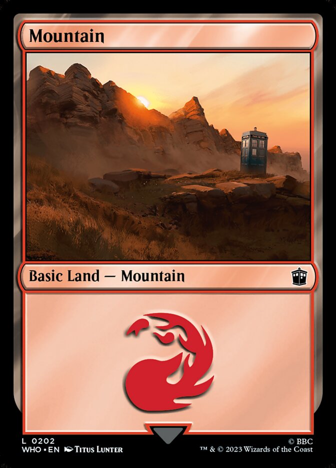 Mountain WHO-202 Doctor Who Magic card