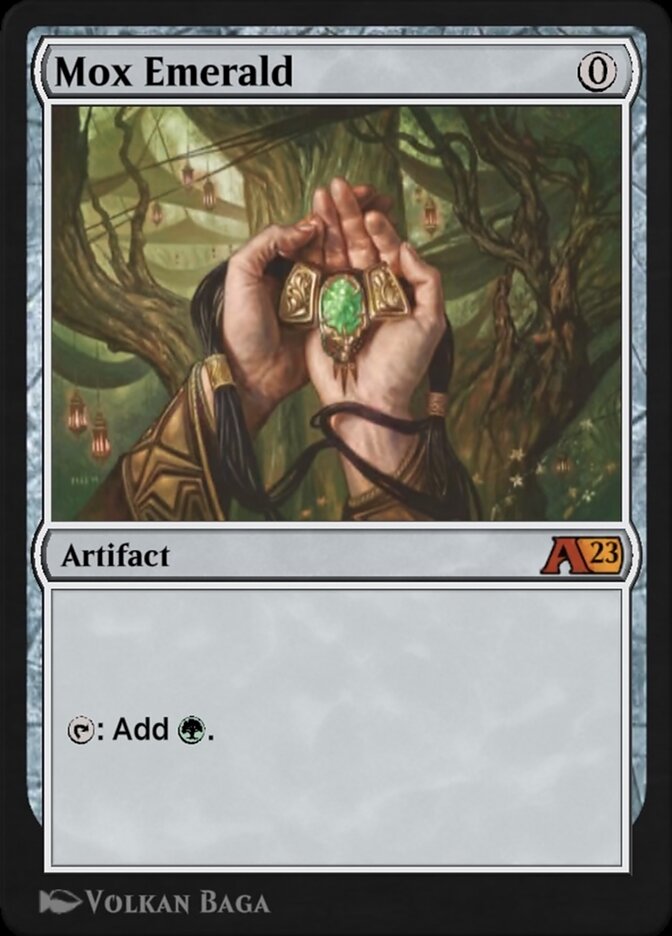 Mox Emerald YDMU-36 Alchemy: Dominaria Magic card