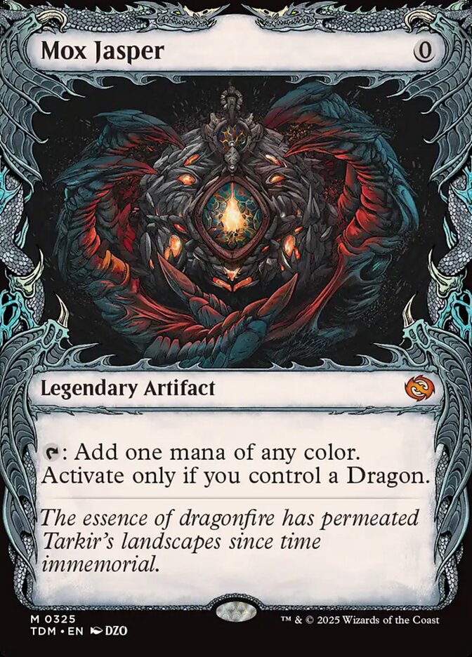 Mox Jasper TDM-325 Tarkir: Dragonstorm Magic card