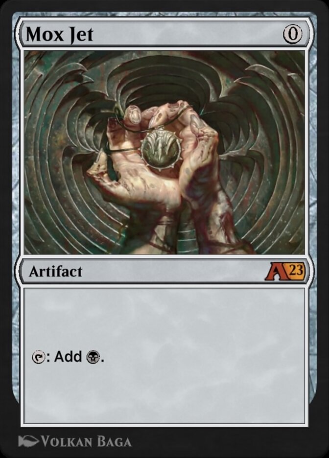 Mox Jet YDMU-37 Alchemy: Dominaria Magic card