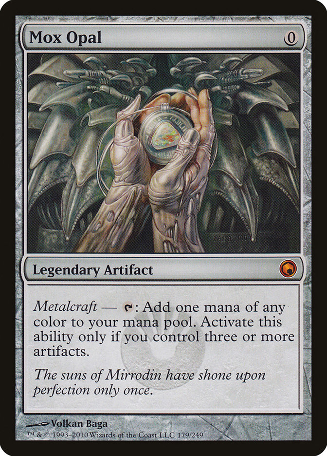 Mox Opal SOM-179 Scars of Mirrodin Magic card