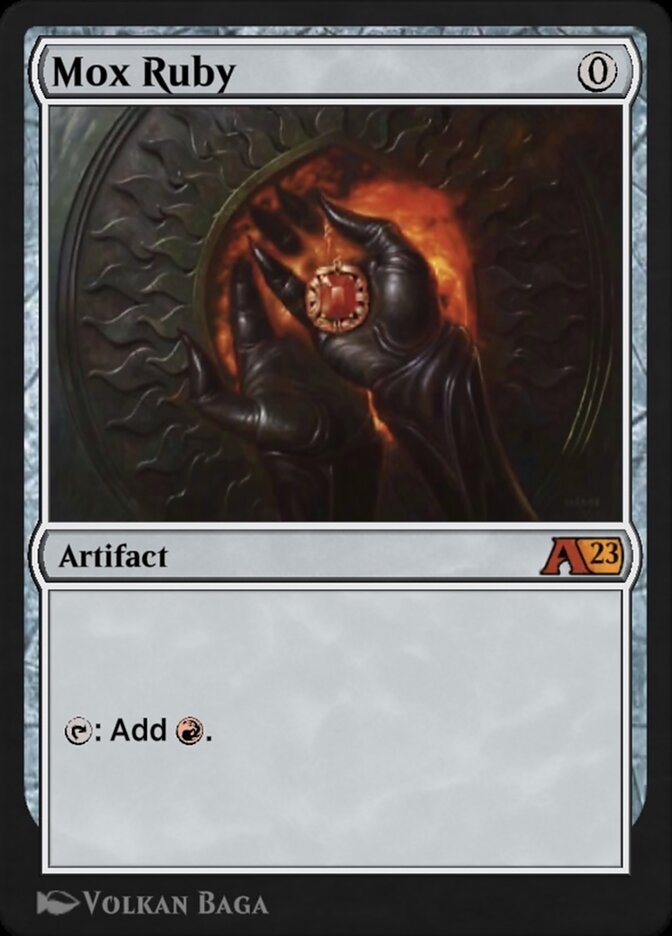 Mox Ruby YDMU-39 Alchemy: Dominaria Magic card