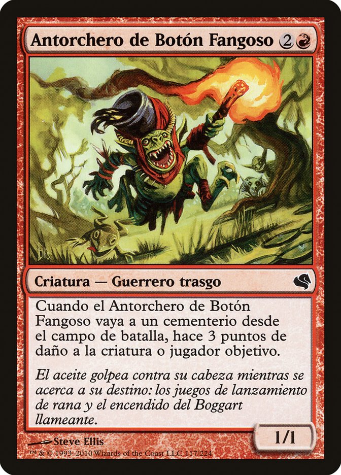 Mudbutton Torchrunner PS11-117 Salvat 2011 Magic card