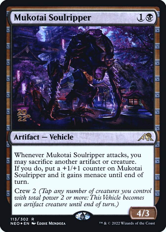 Mukotai Soulripper PNEO-113S Kamigawa: Neon Dynasty Promos Magic card