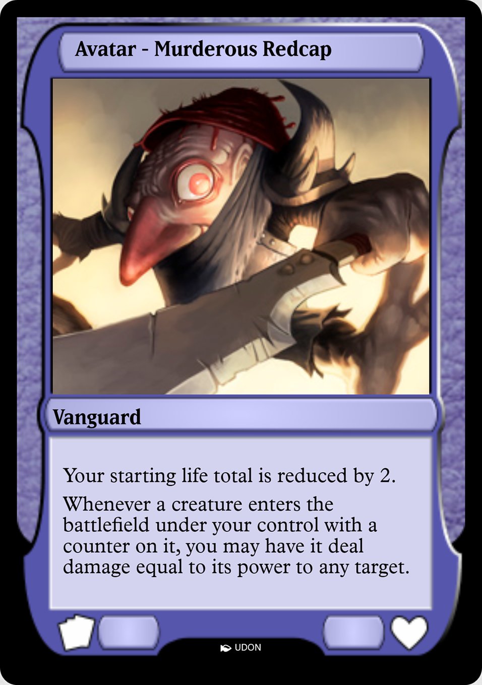 Murderous Redcap Avatar PMOA-80 Magic Online Avatars Magic card