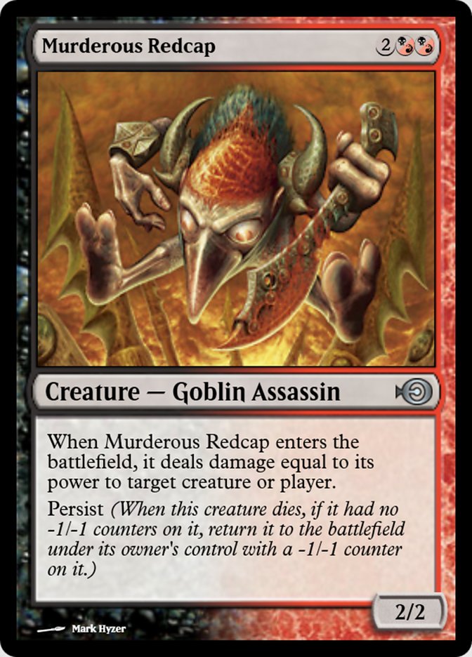 Murderous Redcap PRM-36192 Magic Online Promos Magic card