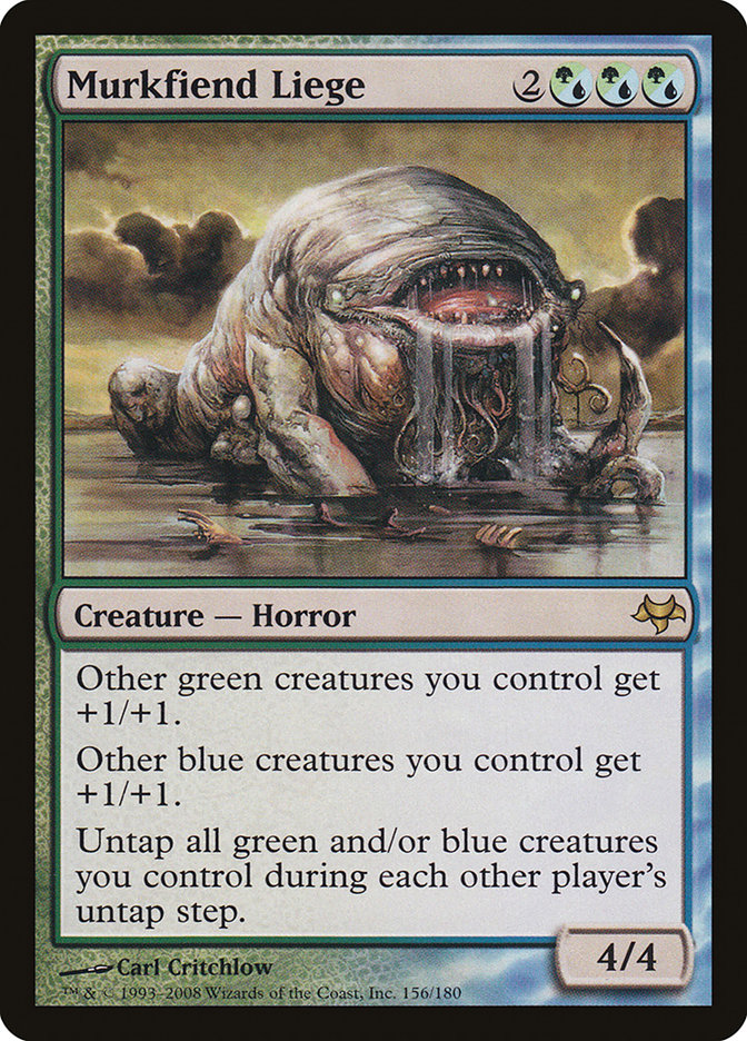 Murkfiend Liege EVE-156 Eventide Magic card