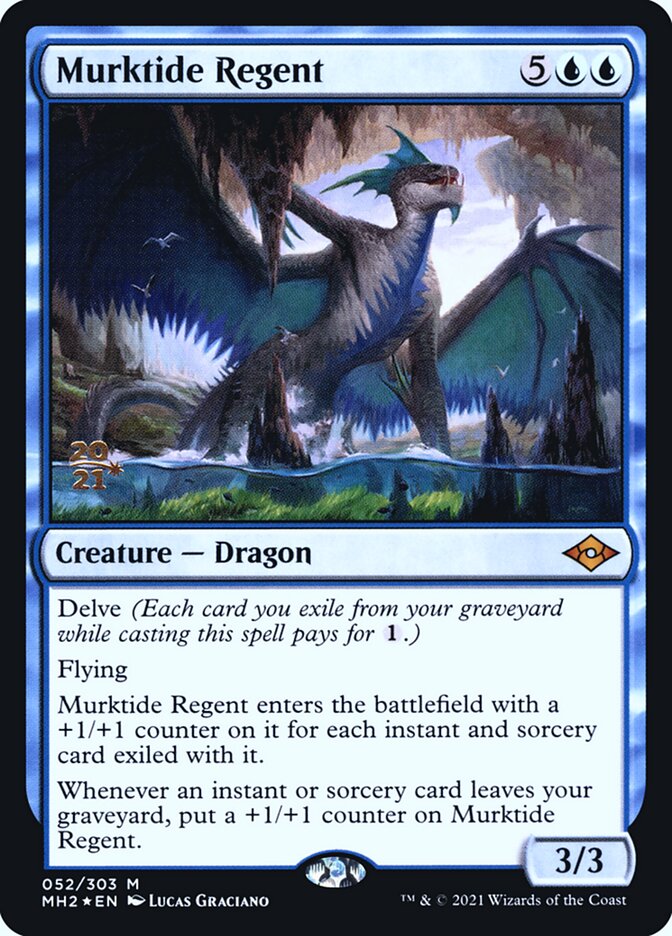 Murktide Regent PMH2-52S Modern Horizons 2 Promos Magic card