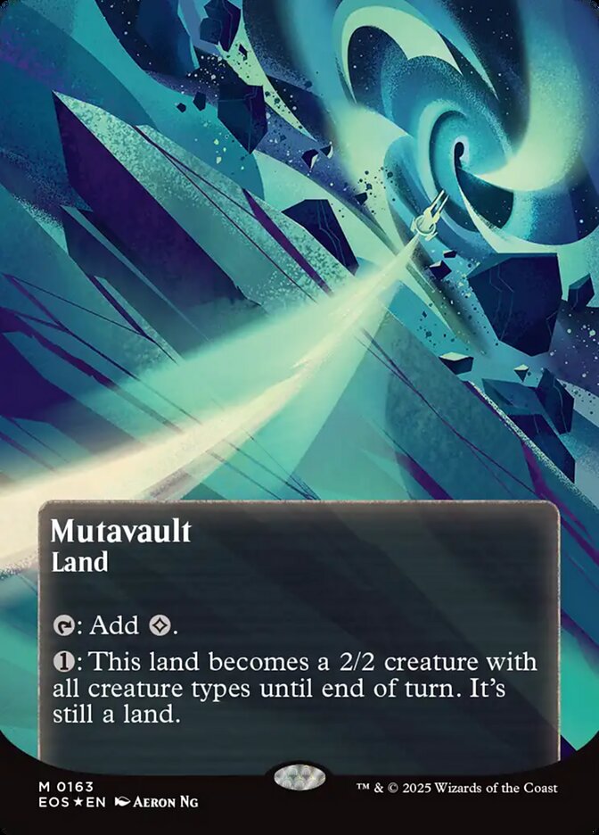 Mutavault EOS-163 Edge of Eternities: Stellar Sights Magic card