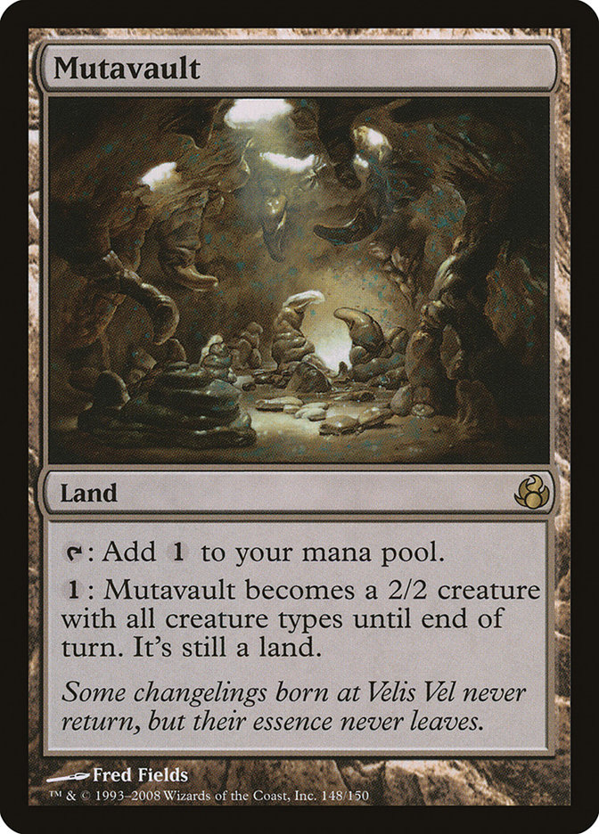 Mutavault MOR-148 Morningtide Magic card