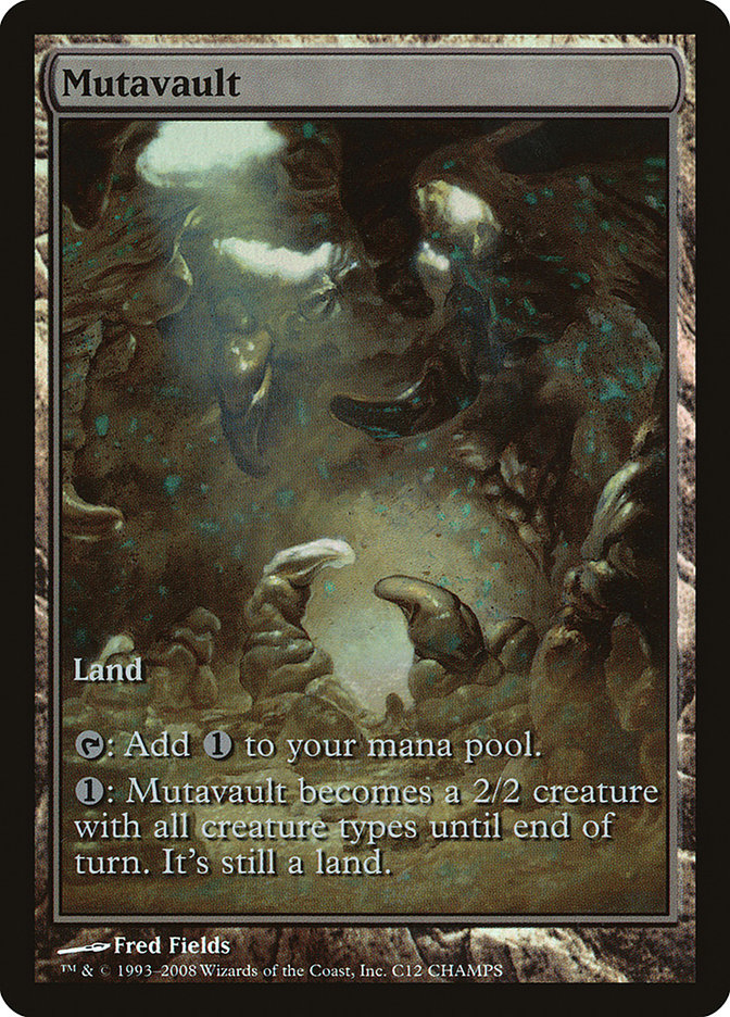 Mutavault PCMP-12 Champs and States Magic card