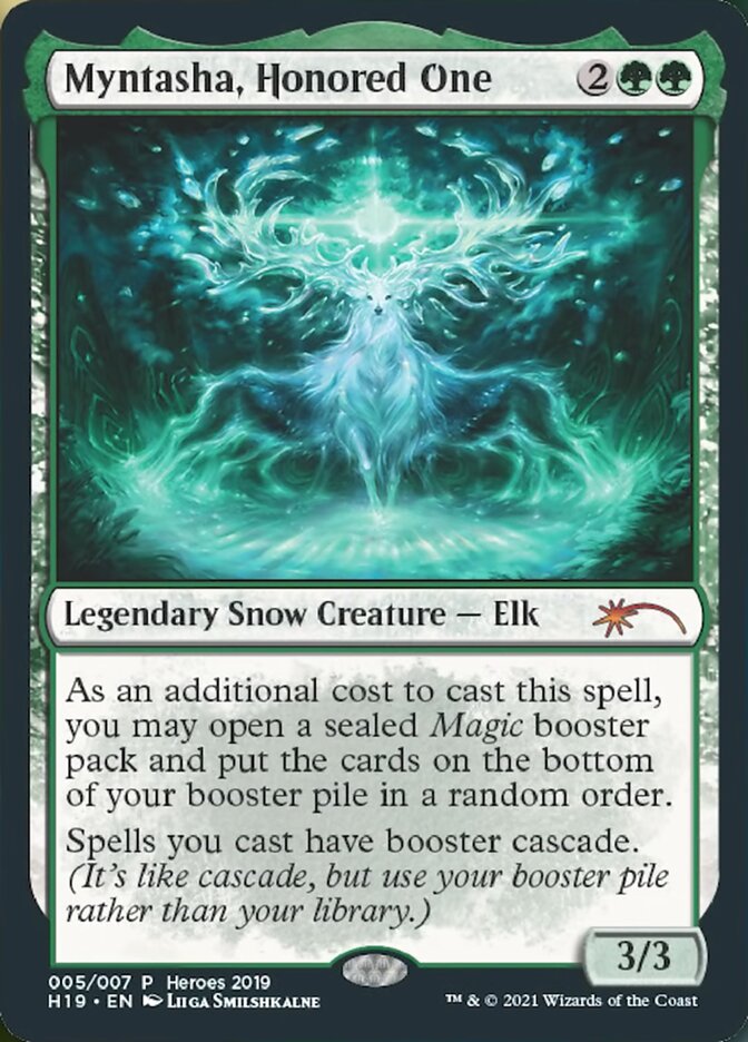 Myntasha, Honored One PH19-5 2019 Heroes of the Realm Magic card