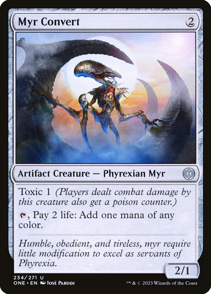 Myr Convert ONE-234 Phyrexia: All Will Be One Magic card