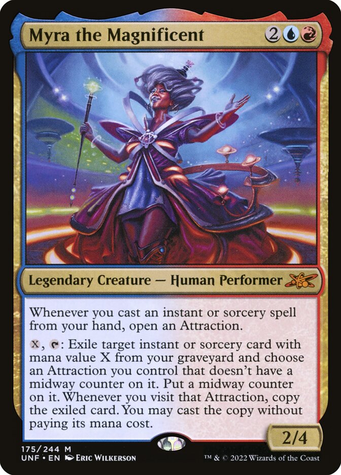 Myra the Magnificent UNF-175 Unfinity Magic card