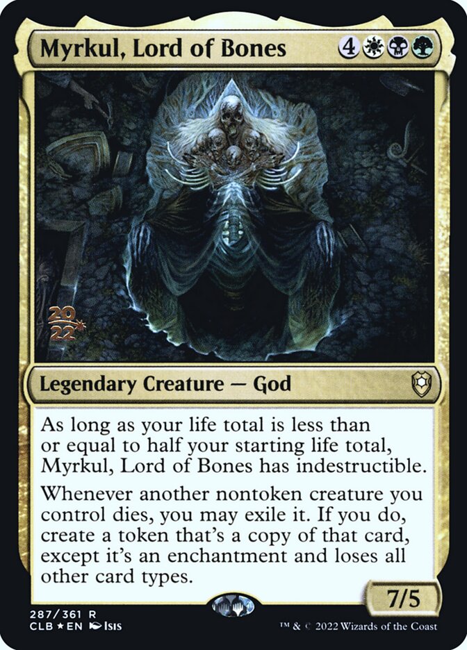 Myrkul, Lord of Bones PCLB-287S Battle for Baldur's Gate Promos Magic card