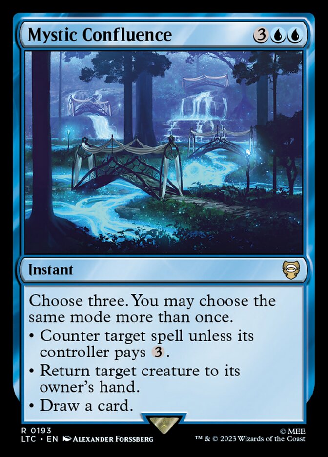 Mystic Confluence LTC-193 Tales of Middle-earth Commander Magic card