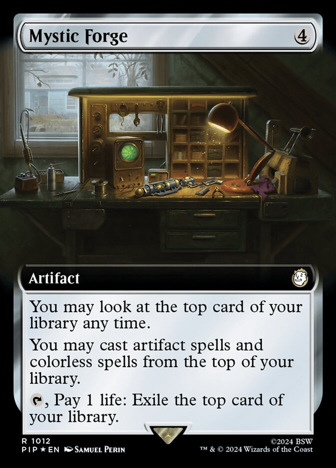 Mystic Forge PIP-1012 Fallout Magic card