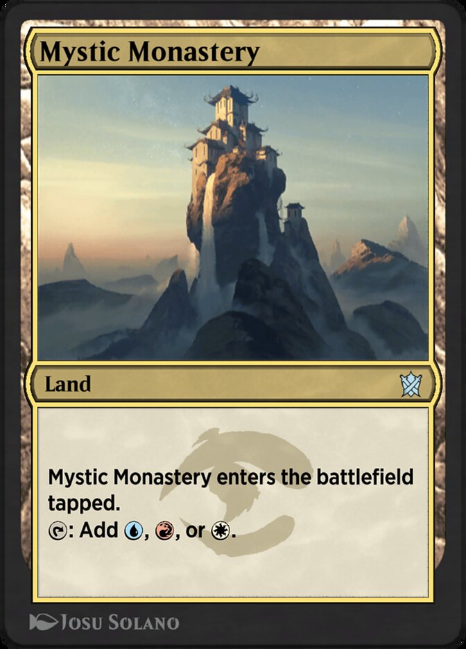 Mystic Monastery KTK-236Y Khans of Tarkir Magic card