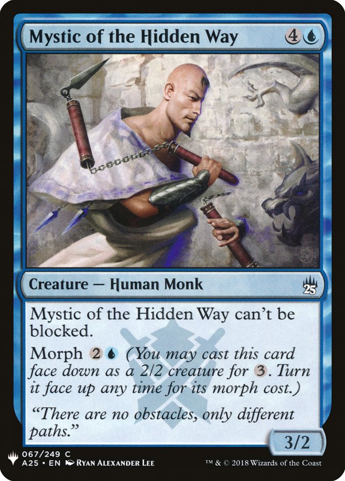 Mystic of the Hidden Way PLST-A25-67 The List Magic card