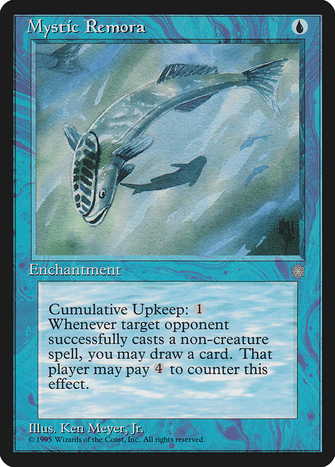 Mystic Remora ICE-87 Ice Age Magic card