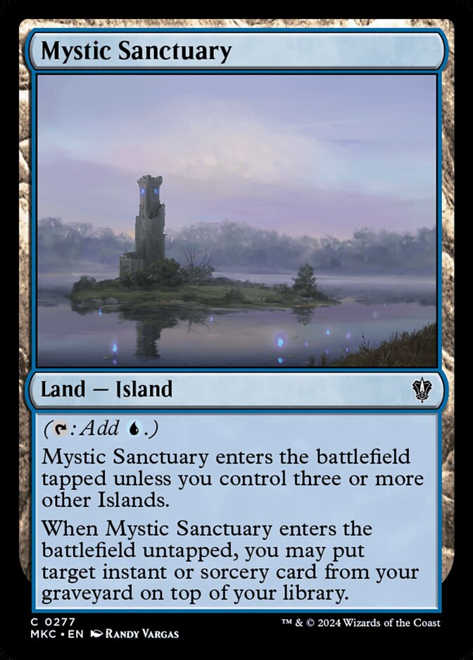 Mystic Sanctuary MKC-277 Murders at Karlov Manor Commander Magic card