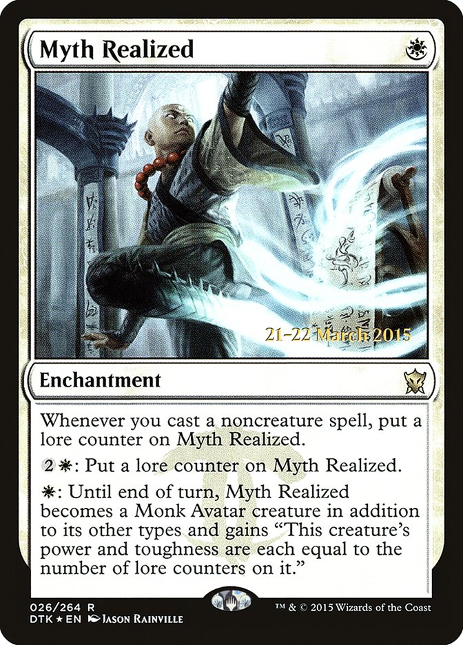 Myth Realized PDTK-26S Dragons of Tarkir Promos Magic card