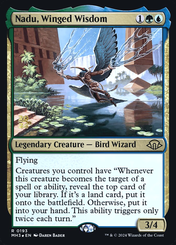 Nadu, Winged Wisdom PMH3-193S Modern Horizons 3 Promos Magic card
