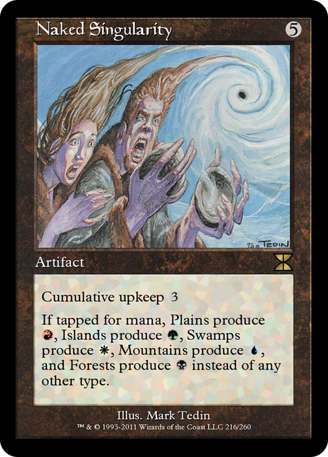 Naked Singularity ME4-216 Masters Edition IV Magic card