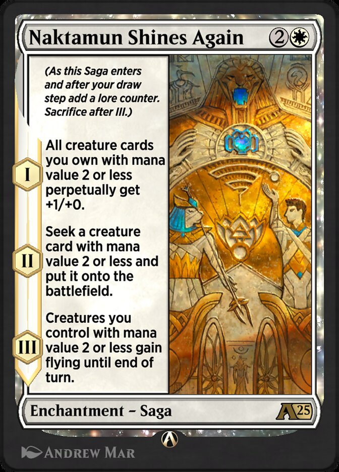 Naktamun Shines Again YDFT-2 Alchemy: Aetherdrift Magic card
