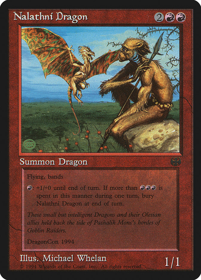 Nalathni Dragon PDRC-1 Dragon Con Magic card