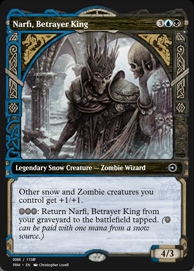 Narfi, Betrayer King PRM-88376 Magic Online Promos Magic card