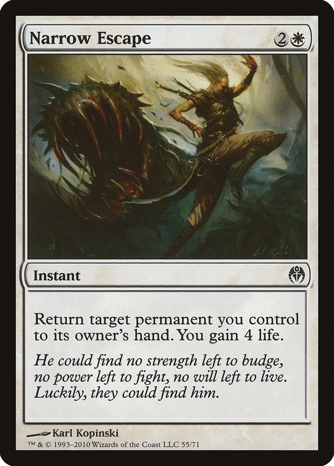 Narrow Escape DDE-55 Duel Decks: Phyrexia vs. the Coalition Magic card