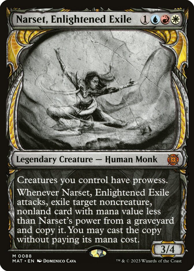 Narset, Enlightened Exile MAT-88 March of the Machine: The Aftermath Magic card