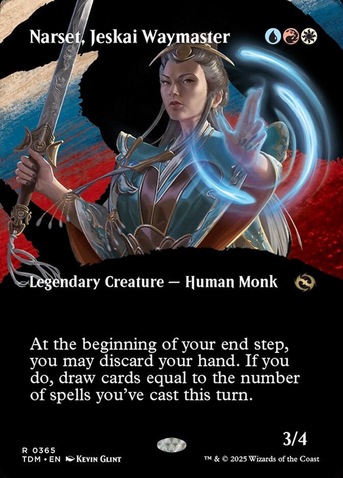 Narset, Jeskai Waymaster TDM-365 Tarkir: Dragonstorm Magic card