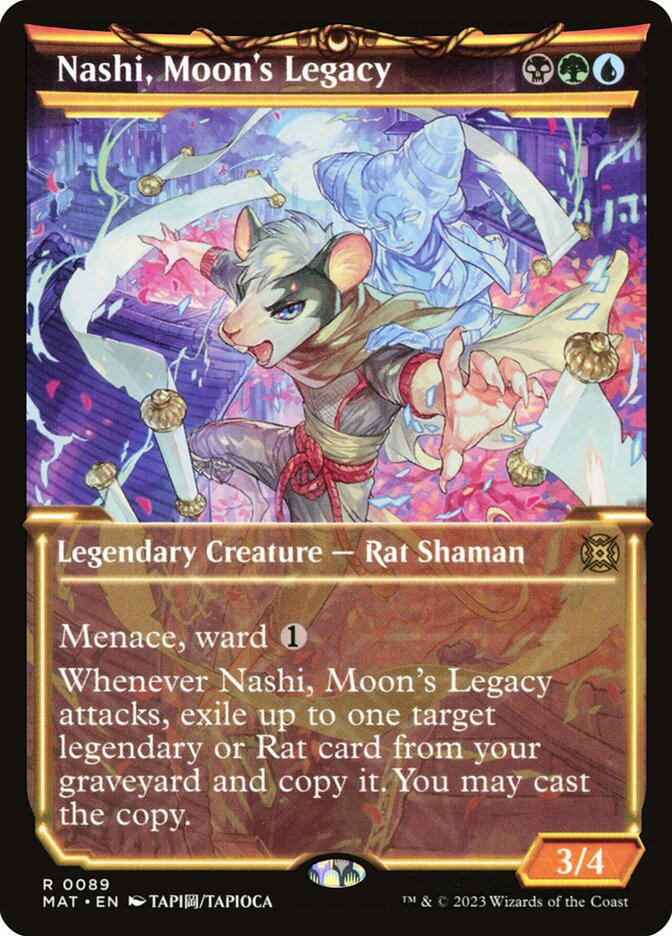 Nashi, Moon's Legacy MAT-89 March of the Machine: The Aftermath Magic card