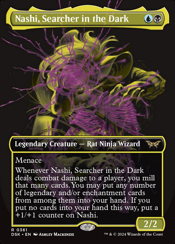 Nashi, Searcher in the Dark DSK-361 Duskmourn: House of Horror Magic card