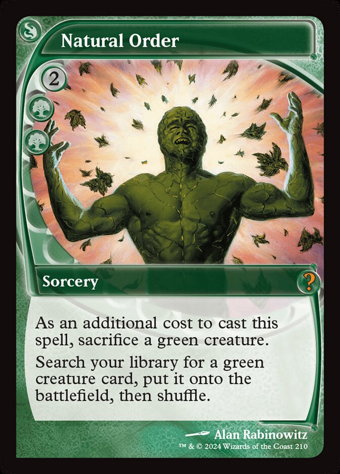 Natural Order MB2-210 Mystery Booster 2 Magic card