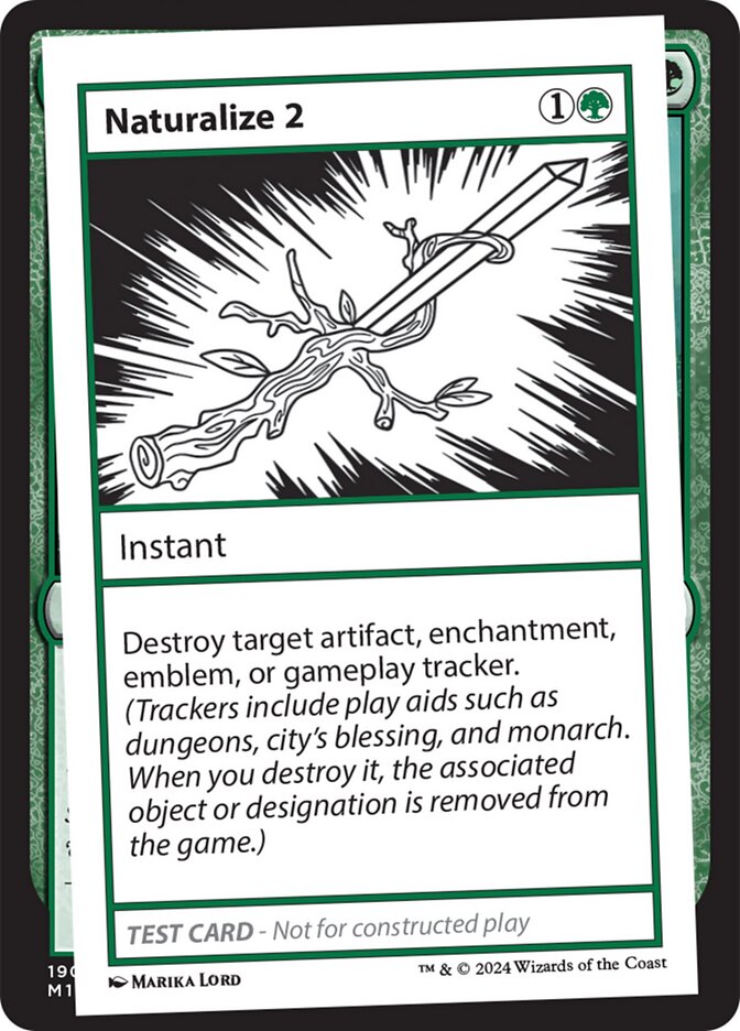 Naturalize 2 MB2-579 Mystery Booster 2 Magic card