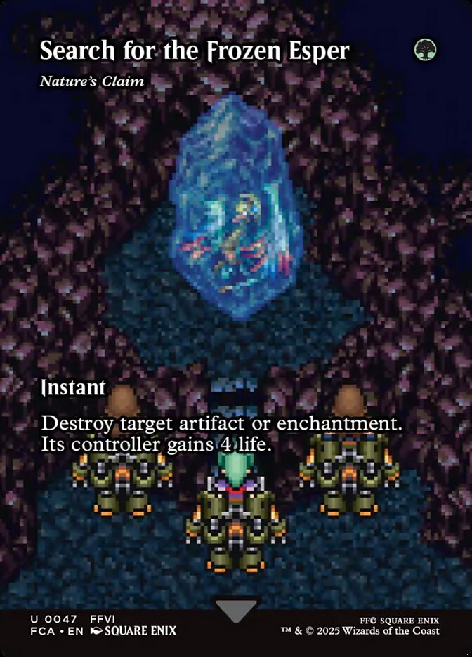 Nature's Claim FCA-47 Final Fantasy: Through the Ages Magic card