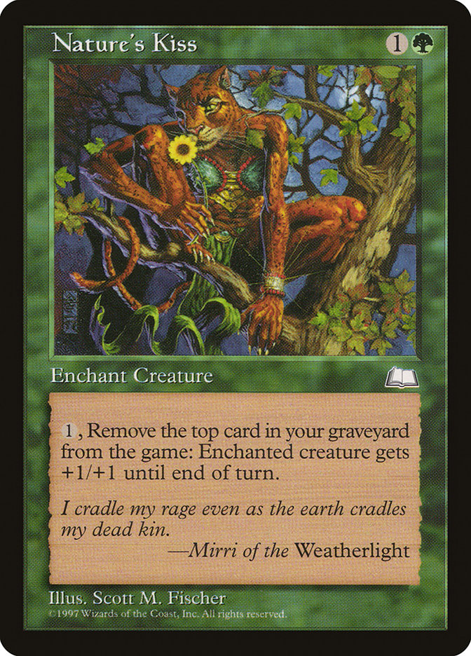Nature's Kiss WTH-136 Weatherlight Magic card