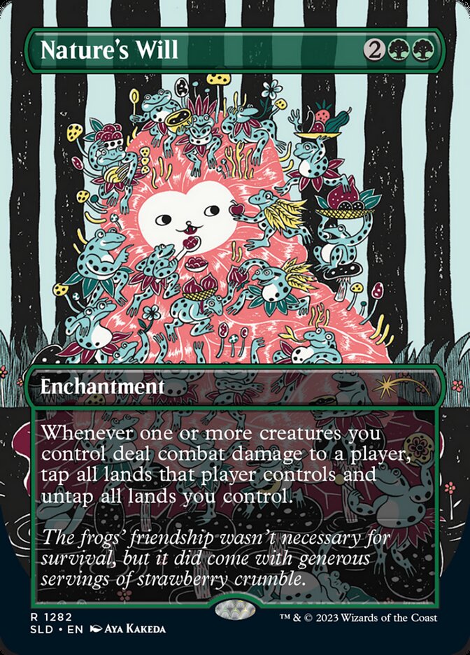 Nature's Will SLD-1282 Secret Lair Drop Magic card