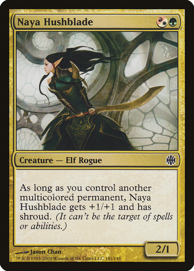 Naya Hushblade ARB-141 Alara Reborn Magic card