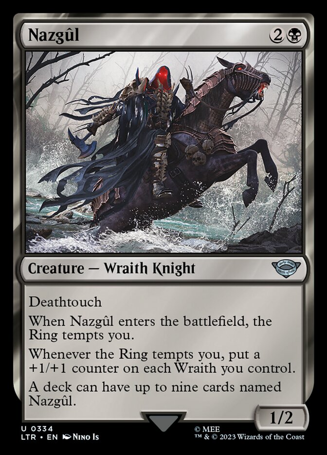 Nazgûl LTR-334 The Lord of the Rings: Tales of Middle-earth Magic card