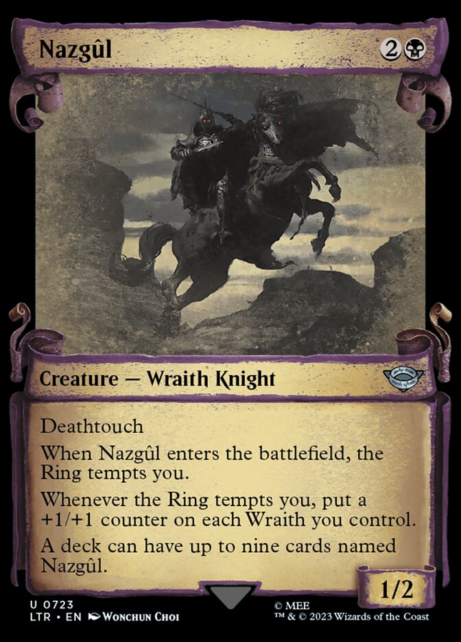 Nazgûl LTR-723 The Lord of the Rings: Tales of Middle-earth Magic card