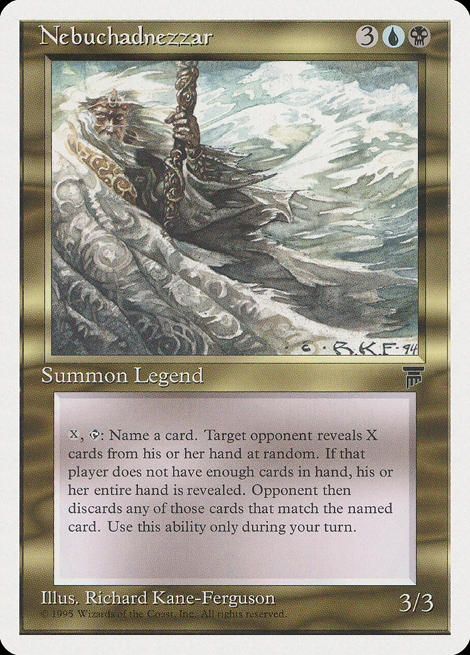 Nebuchadnezzar CHR-80 Chronicles Magic card