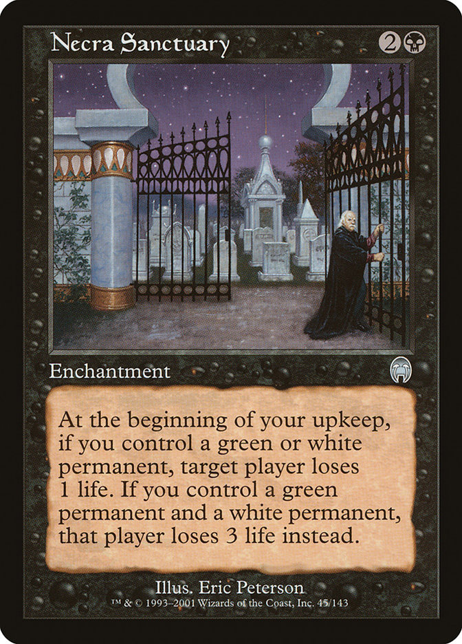 Necra Sanctuary APC-45 Apocalypse Magic card
