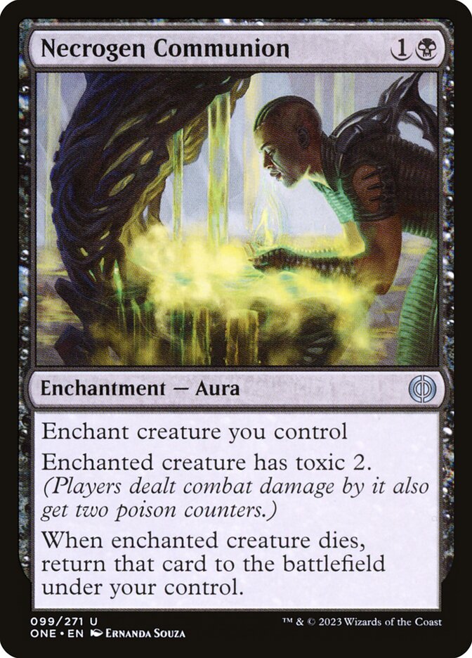 Necrogen Communion ONE-99 Phyrexia: All Will Be One Magic card